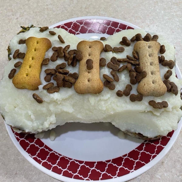 Doggy Birthday Cake