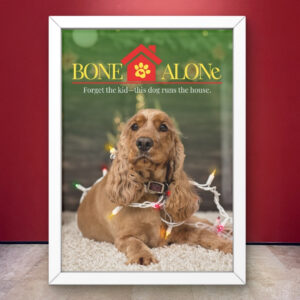 Bone Alone - Barkbuster Poster