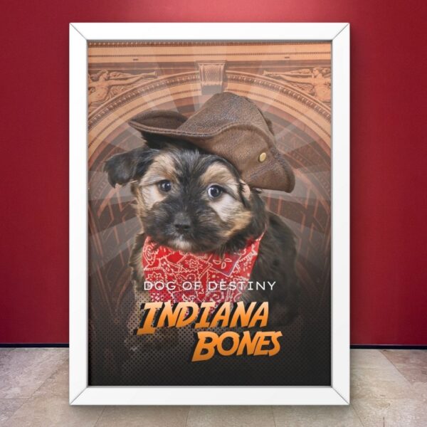 Indiana Bones- Barkbuster Poster